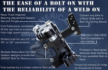 Load image into Gallery viewer, 30 or 32 wheel Touring Bolt On Big Wheel Kit